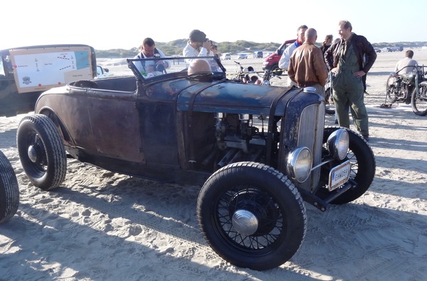 1930er Ford mot 4-Zylinder Riley-Motor - Impressionen des Römö Motorfestival 2016