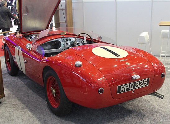 AC Bristol (1961) am Genfer Autosalon 2011 - schöner alter AC am Stand von Gullwing, die neuerdings Cobras herstellen