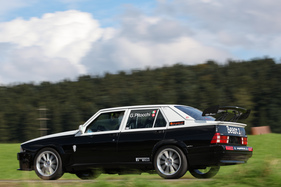 Alfa Romeo 155 America V6 von 1989 - Oldtimerclassic Hittnau 2014