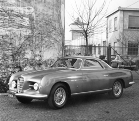 Alfa Romeo 1900 C Coupé Ghia (1953) - spezielles Coupé mit charakteristischer Front