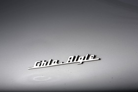 Alfa Romeo 1900C Super Sprint Coupé Ghia-Aigle (1959) - Schriftzug des Karosseriebauers