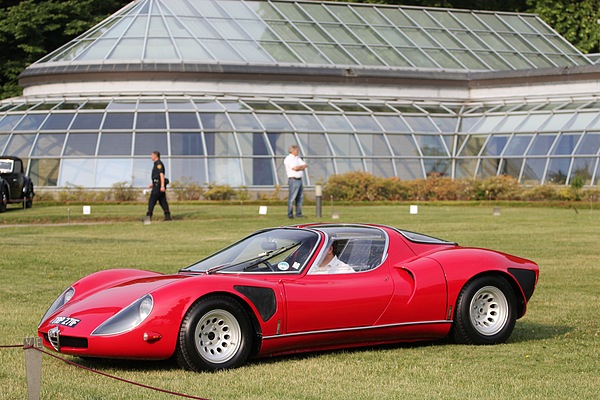 Alfa Romeo 33 Stradale (1968) am Concorso d'Eleganza Villa d'Este 2011