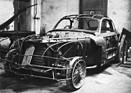 Alfa Romeo 6C 2500 (1939) - eine Karosserie wird nach der Superleggera-Bauweise aufgebaut