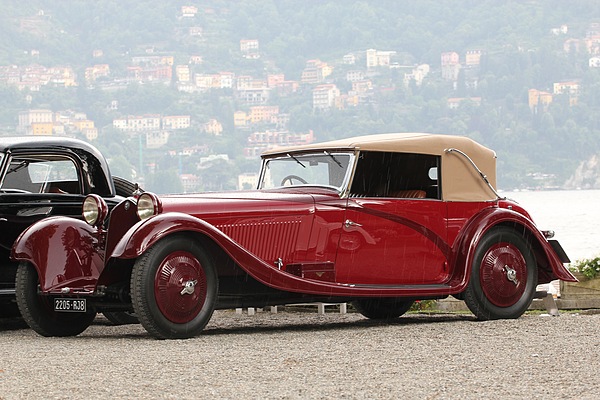 Alfa Romeo 8C 2300 Figoni (1934) am Concorso d'Eleganza Villa d'Este 2011