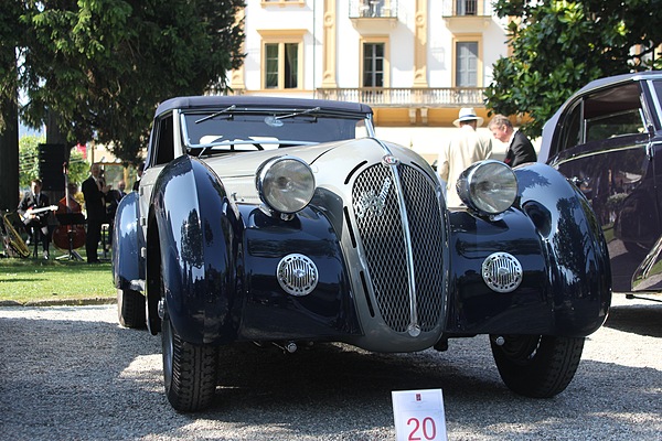 Alfa Romeo 8C 2300 Pinin Farina (1932) am Concorso d'Eleganza Villa d'Este 2011