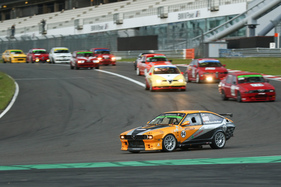 Alfa Romeo GTV6 12V (1980) an der Historic Trophy Nürburgring 2016 im Rennfeld Scuderia Alfa Classico