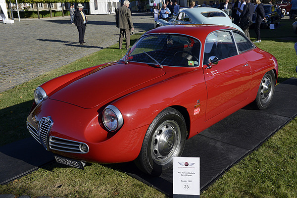 Alfa Romeo Giulietta Sprint Zagato (1960) - am Concours d'Elegance der Schloss Bensberg Classics 2012