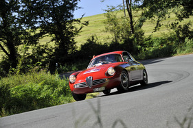 Alfa Romeo Giulietta Sprint Zagato (1960) - an der Rallye Historique anlässlich der Schloss Bensberg Classics 2012