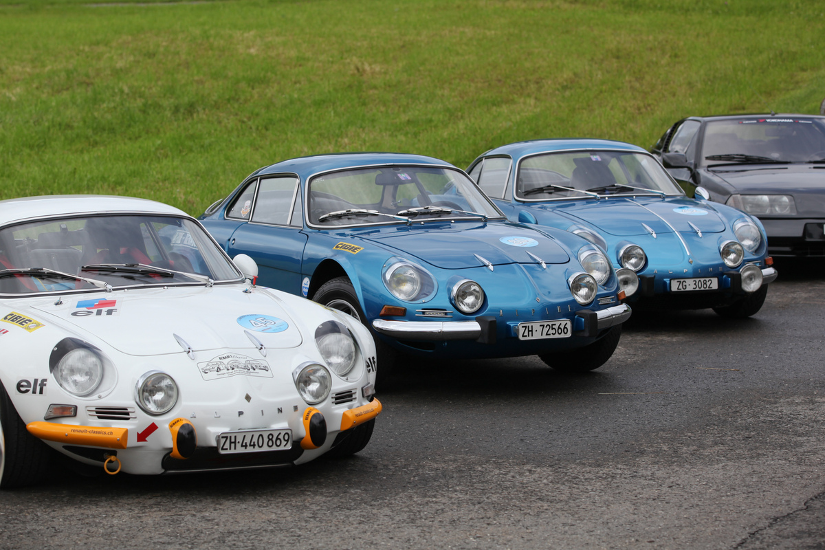 Alpine-Renault A110 1600 S VB (1972) - am Kunststoffautotreffen "Fantastic Plastic 2016"