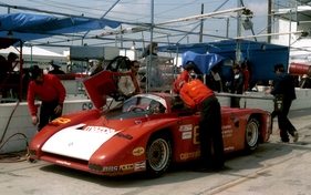 Argo JM19 (1986) - Das Team Certified Brakes Racing fuhr mit diesem Argo JM19 auf den sagenhaften 9. Gesamtplatz (12 Stunden von Sebring 1986)