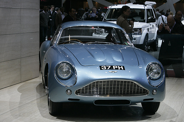 Aston Martin DB4 GT Zagato (1961) am Genfer Autosalon 2011 - Front