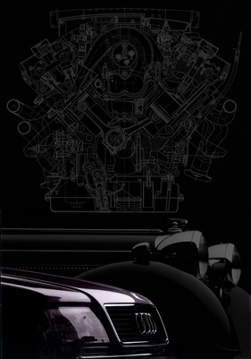 Audi V8 (1988) - der Motor erinnert an die grossen Zeiten des Horch Audi V8 (1988) - der Motor erinnert an die grossen Zeiten des Horch