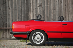 BMW 325i Cabriolet (E30, 1989) - langer Überhang hinten