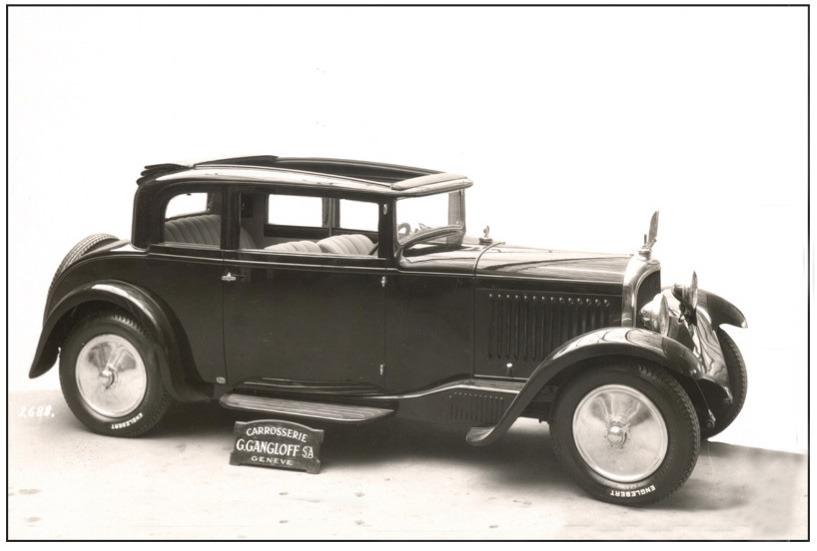 Beispiel für das Schaffen der Carrosserie Gangloff