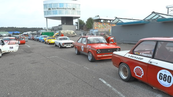 Bereit zum Start - man beachte den Melkus in der Mitte - GLPPro Rennserie