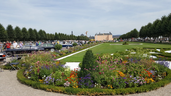 Blick in den Park von Schwetzingen - Classic-Gala Schwetzingen 2016