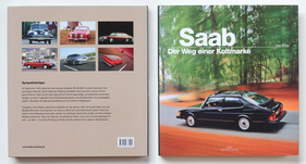 Buch "Saab - der Weg einer Kultmarke" - Einband Buch "Saab - der Weg einer Kultmarke" - Einband