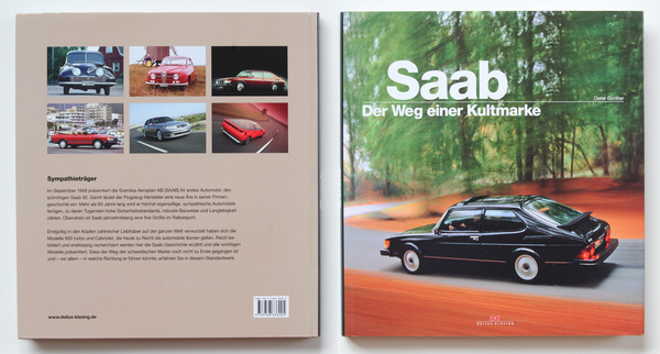 Bild Buch "Saab - der Weg einer Kultmarke" - Einband