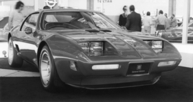 Chevrolet Corvette 2 Rotor (1973) - GM-Design, Zweischeibenwankelmotor vor der Hinterachse eingebaut - Internationale Automobilausstellung (IAA) in Frankfurt 1973 Chevrolet Corvette 2 Rotor (1973) - GM-Design, Zweischeibenwankelmotor vor der Hinterachse eingebaut - Internationale Automobilausstellung (IAA) in Frankfurt 1973