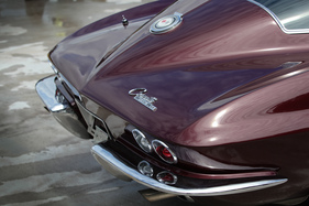 Chevrolet Corvette 327 Sting Ray Coupé (1965) - das vom Vorgänger übernommene Heck - an der Dolder-Versteigerung der Oldtimer Galerie am 11. Juni 2016