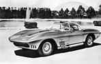 Chevrolet Corvette Shark XP-755 (1961) - elegante Formgebung