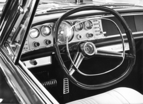 Chrysler New Yorker (1963) - Interieur, gesehen am Pariser Salon von 1963