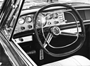 Chrysler New Yorker (1963) - Interieur, gesehen am Pariser Salon von 1963