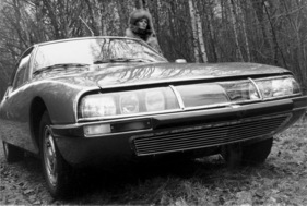 Citroën SM (1970) - grosszügig verglaste Front