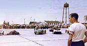 Crosley Hot Shot (1952) - Der erste Start von Sebring überhaupt! Ein Siata mit Nummer #39 und ein Crosley Hot Shot werden gleich losfahren (12 Stunden von Sebring 1952)