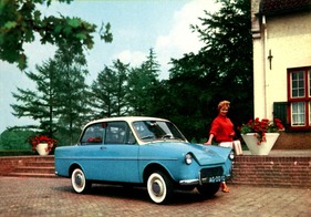 DAF 600 (1960) - wurde gerne in Pastellfarben bestellt
