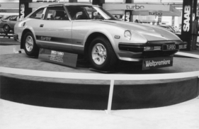 Datsun 280 ZX Turbo (1979) - Weltpremiere des ZX Turbo, ein Einzelstück mit 200 PS und abnehmbaren Dachhälten - Internationale Automobilausstellung (IAA) in Frankfurt 1979