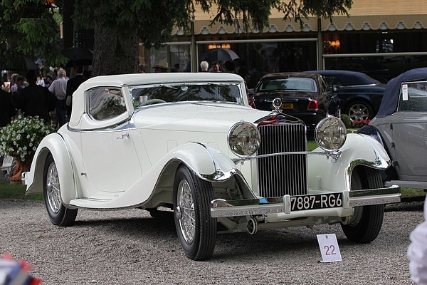 Delage D8 S (1933) am Concorso d'Eleganza Villa d'Este 2011
