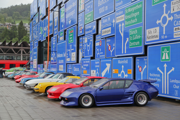 Der Tag begann mit dem noch ziemlich nassen Einzug im Verkehrshaus Luzern - Fantastic Plastic 2016