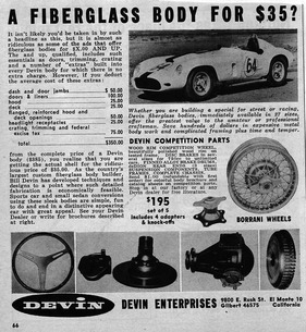 Devin TR 1957 Devin TR 1957