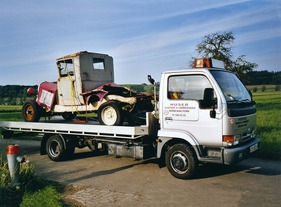 Die Restauration eines Citroën AC4 Lieferwagens: Fahrzeug kurz nach dem Kauf Die Restauration eines Citroën AC4 Lieferwagens: Fahrzeug kurz nach dem Kauf