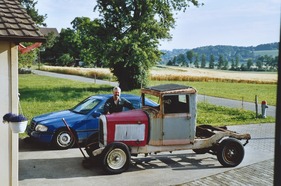 Die Restauration eines Citroën AC4 Lieferwagens: Fahrzeug kurz nach dem Kauf Die Restauration eines Citroën AC4 Lieferwagens: Fahrzeug kurz nach dem Kauf
