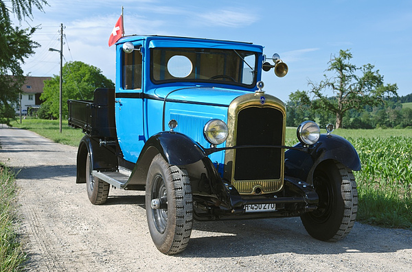 Die Restauration eines Citroën AC4 Lieferwagens: Fahrzeug nach beendeter Restauration