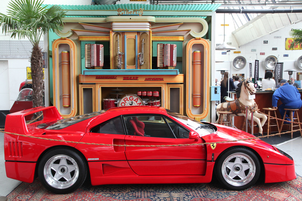 Bild Dieser Ferrari F40 kommt an der Dolder-Versteigerung im Juni unter den Hammer - an der Versteigerung der Oldtimer Galerie am 23. April 2016 in Toffen