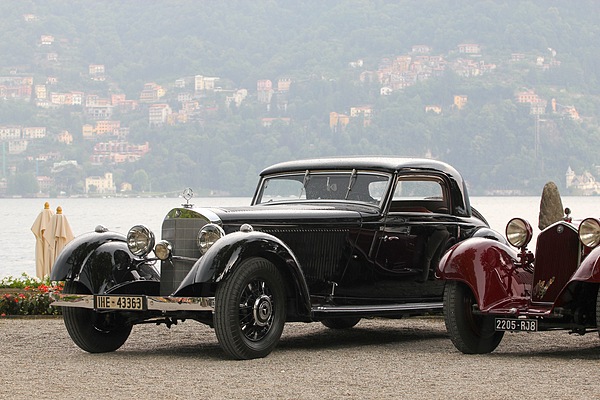 Edler Mercedes Benz 380K W 22 (1934) am Concorso d'Eleganza Villa d'Este 2011