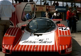 Fabcar CL (1986) - John Higgins fuhr in diesem Fabcar auf den 22. Gesamtplatz (12 Stunden von Sebring 1986)