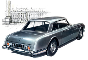 Facel-Vega Facel III (1964) - Coupé im Faltprospekt von 1964