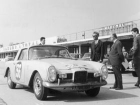 Facel-Vega Facellia F2 (1961) - auf der Rennstrecke von Monthléry