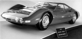 Ferrari Dino Berlinetta Speciale Pininfarina (1965) - am Automobilsalon von Paris 1965 Ferrari Dino Berlinetta Speciale Pininfarina (1965) - am Automobilsalon von Paris 1965