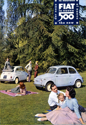 Fiat 500 (1957) - aus einer Verkaufsbroschüre