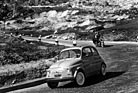 Fiat 500 (1958) - Erprobung am Pass