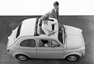 Fiat 500 D (1960) - für den Ausflug zu zweit und oben geöffnet