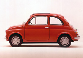 Fiat 500 R (1970) - der Kofferraum sitzt vorne, der Motor hinten