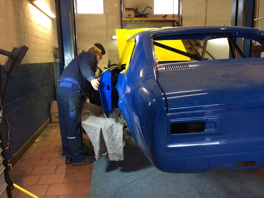 Ford Capri RS 2600 - Restaurierung - Einpassung der Türe