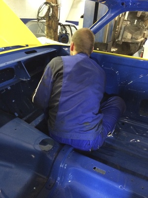 Ford Capri RS 2600 - Restaurierung - fortschreitende Restaurierungsarbeiten