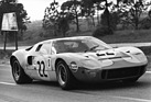 Ford GT 40 (1969) - Siegerwagen GULF Ford GT 40 mit Jacky Ickx und Jackie Oliver (12 Stunden von Sebring 1969)